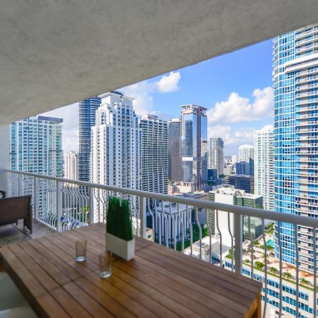 Centric Modern 40Thfloor Brickell Condo Free Parking By Palermo Home Miami Bagian luar foto