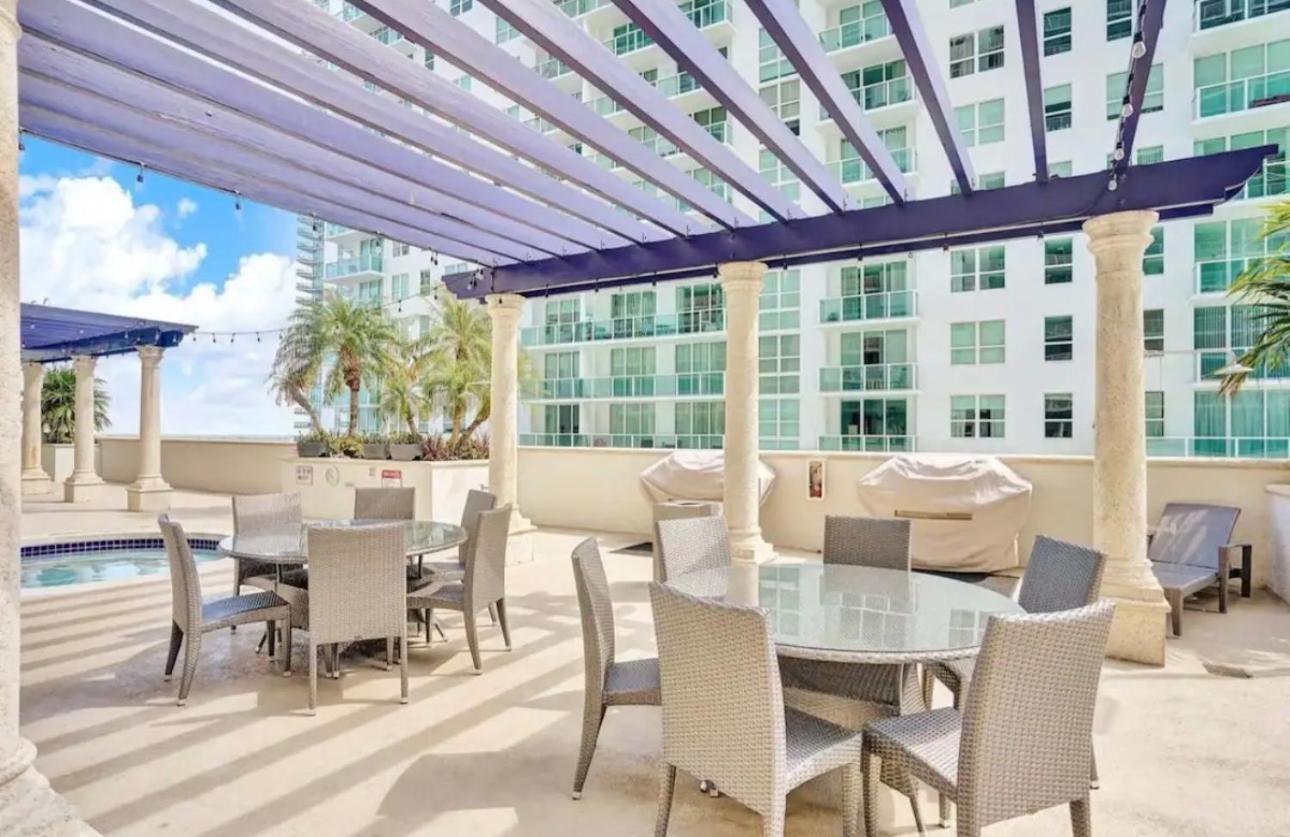 Centric Modern 40Thfloor Brickell Condo Free Parking By Palermo Home Miami Bagian luar foto